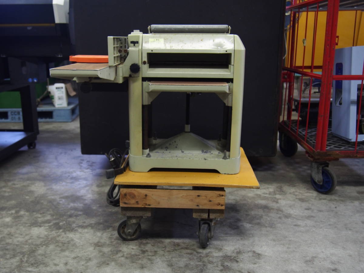 ☆【T0508-20】 makita マキタ 2030S 312mm自動カンナ 手押しカンナ 