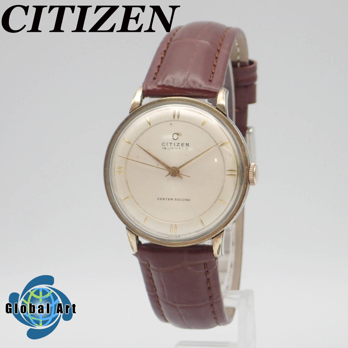 う05678/CITIZEN シチズン/センターセコンド/手巻き/メンズ腕時計 