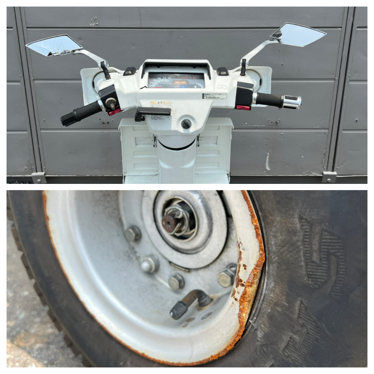 HONDA GYRO X 実働 現状車 部品取り 3輪 奇跡1円開始！最落有り