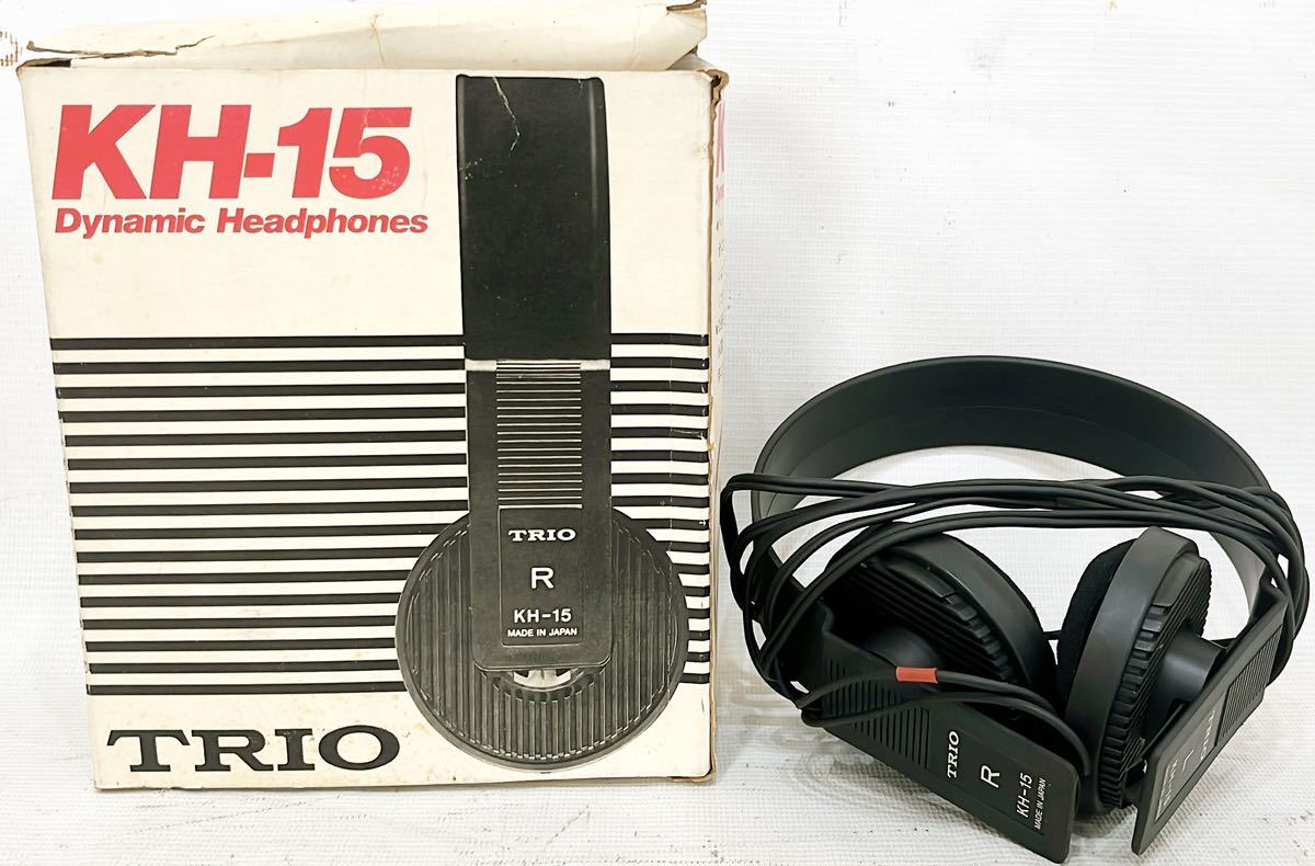 TRIO アンティーク ステレオヘッドホン KH-15 トリオ STEREO