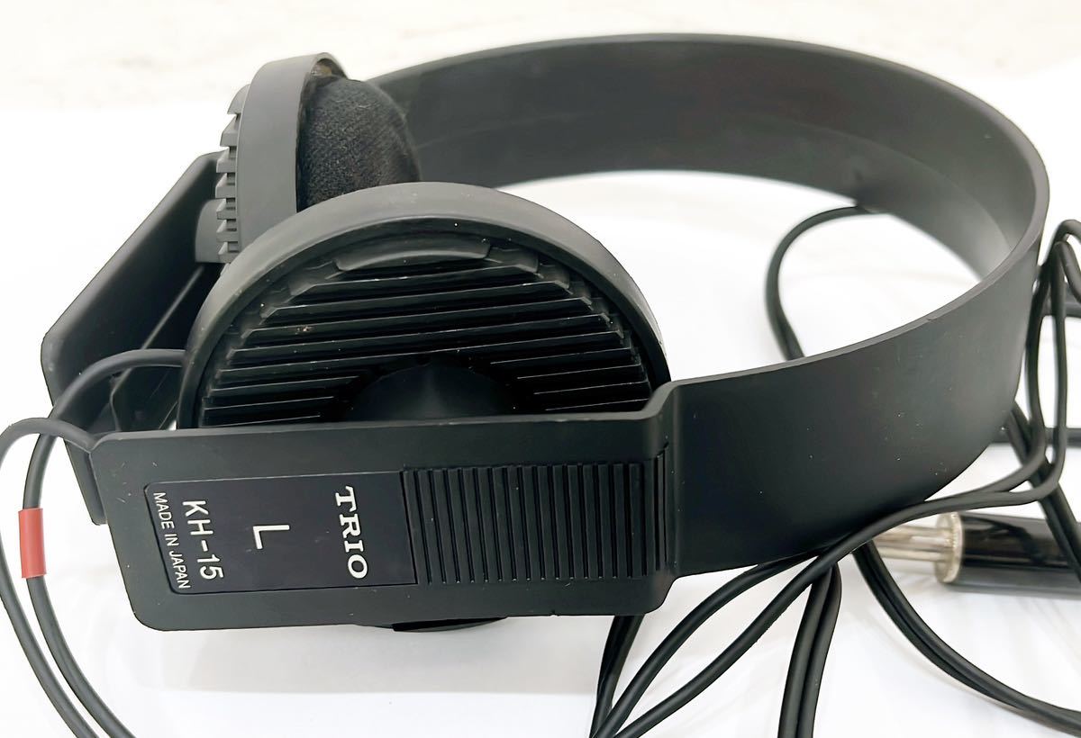 TRIO アンティーク ステレオヘッドホン KH-15 トリオ STEREO