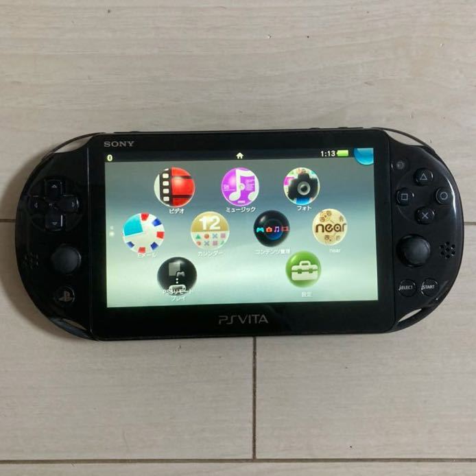 SONY PSVITA PCH-2000 ZA11 1GB 本体 wifi モデル 初期化 動作品 