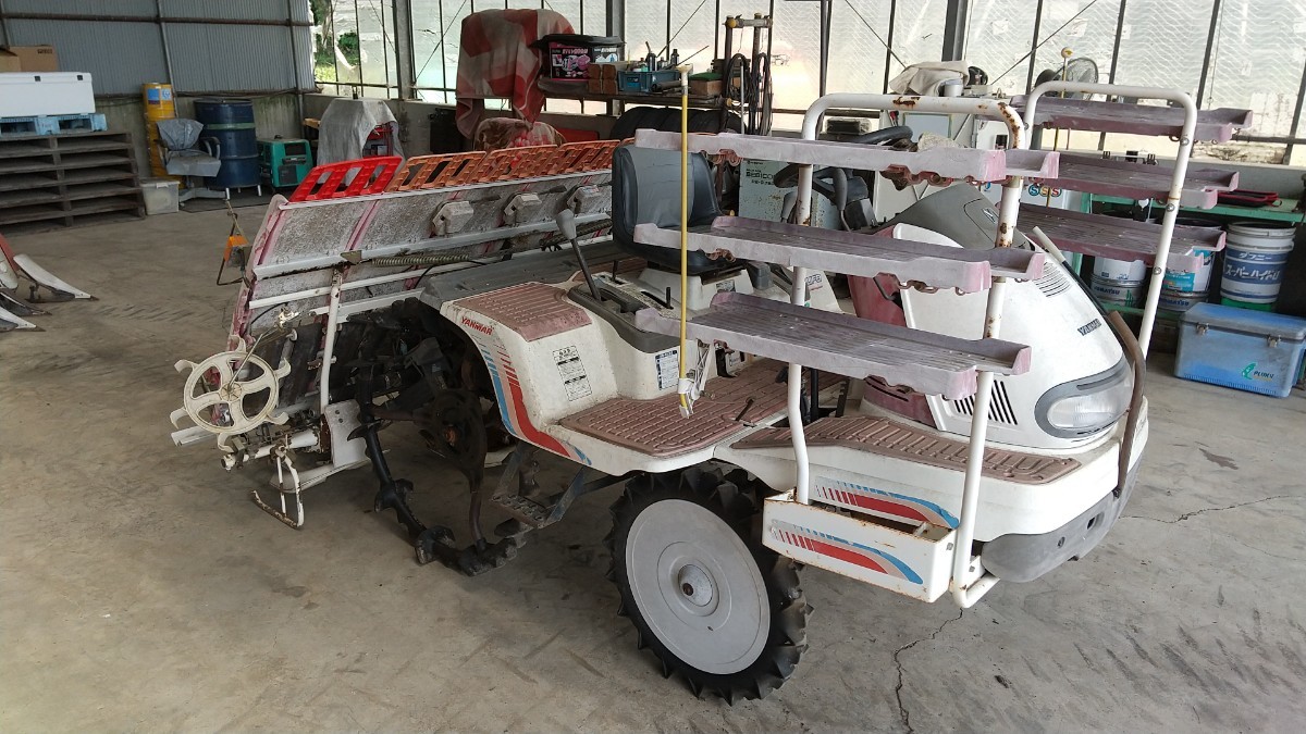 田植え機 ヤンマー GP6A 6条植え(車体)｜売買されたオークション情報 