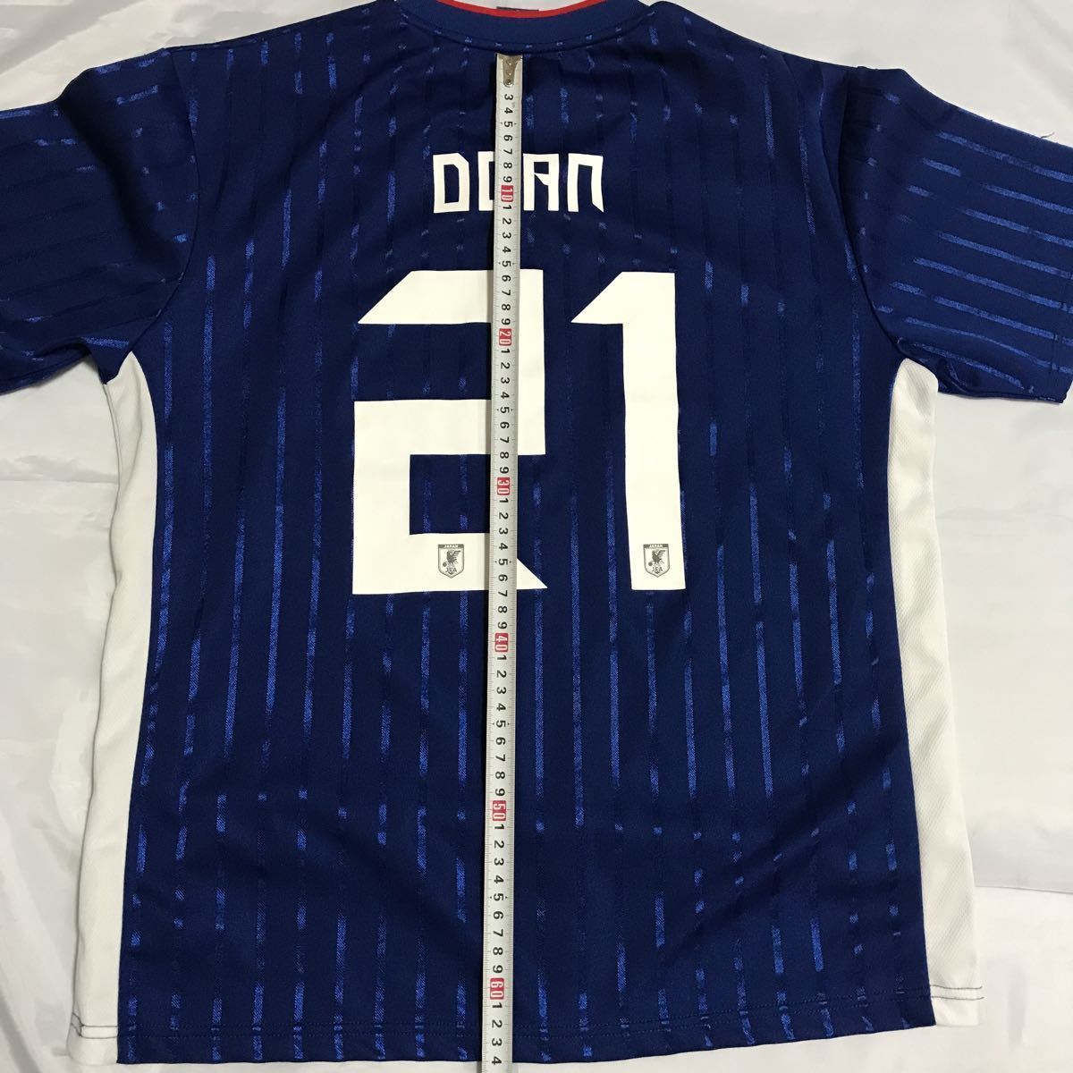 サッカー 日本代表 堂安律 背番号21 ユニフォーム 半袖 Tシャツ JFA