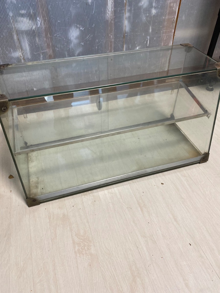 昭和レトロ 昭和30年台購入の大型ガラスケース アンティーク・パン