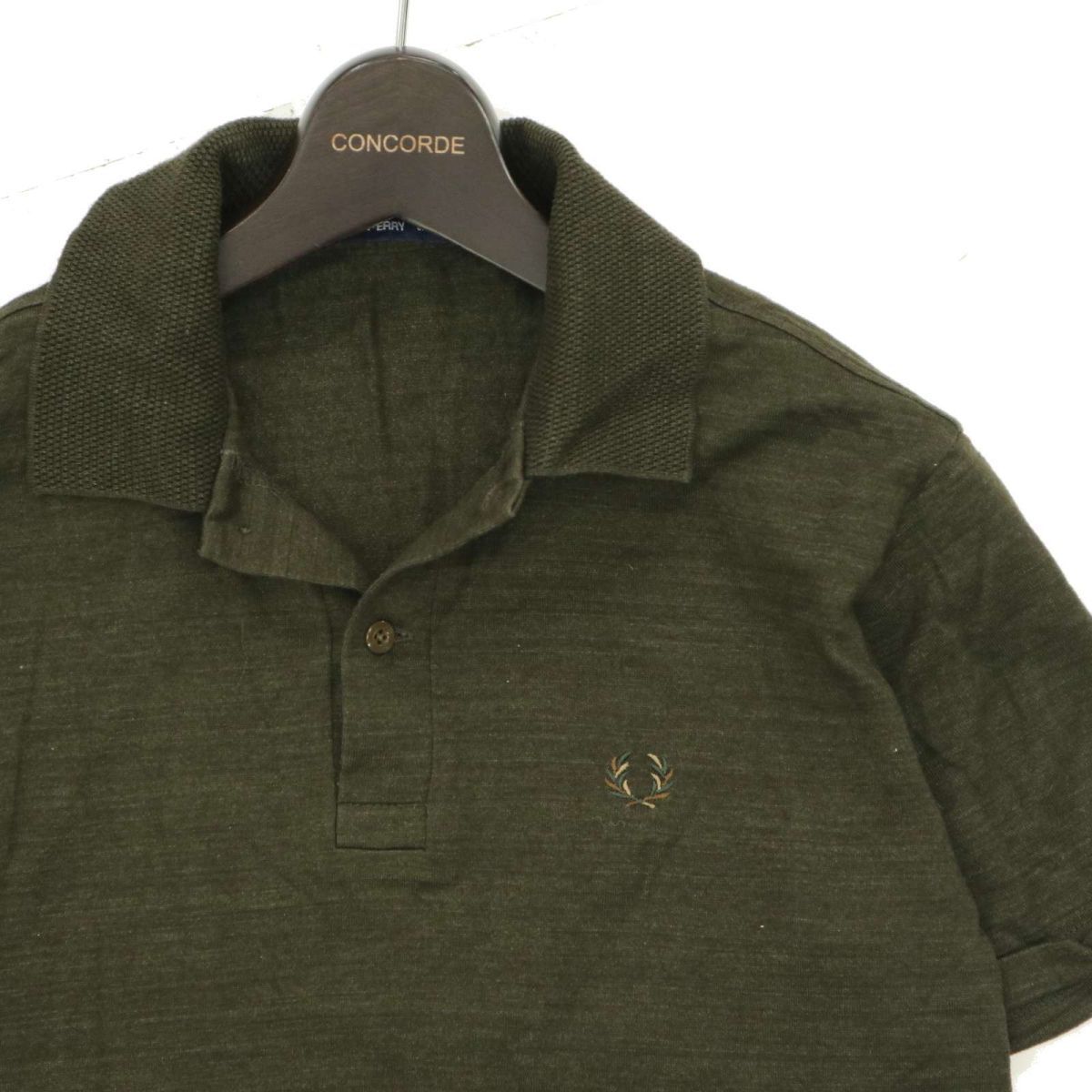 K-4003☆美品☆FRED PERRY フレッドペリー F4080☆秋冬 正規品 月桂樹 