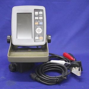 中古】HONDEX まる 魚探 PS-501CN GPS、取付パイプ付き