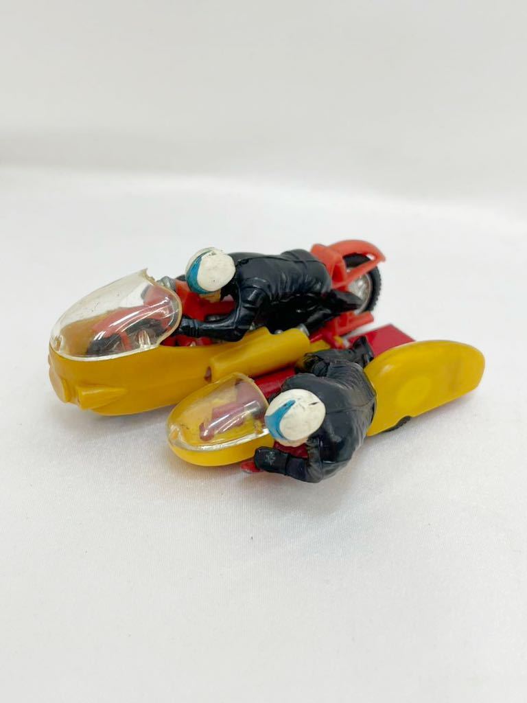 KT0621 BRITAINS/ブリテン 1/32 BMW RACING COMBINATION レーシングコンビネーション イングランド製 フィギュア 昭和レトロ 経年保管品