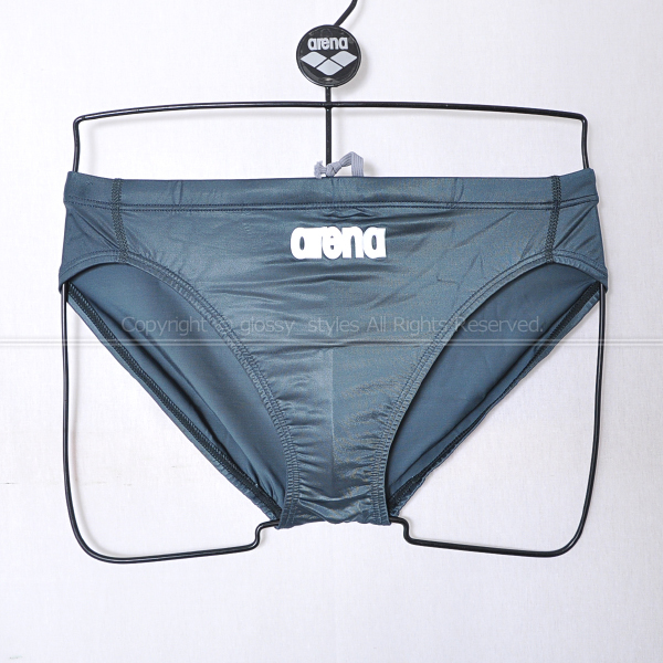 k1453-38■新品 箱付 arena アリーナ 初期NUX ニュークス 光沢 リミック 競パン 競泳水着 ARN-V4008 RGRY O