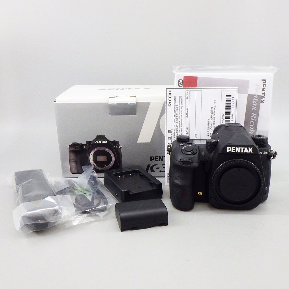 1円～ PENTAX ペンタックス K-3 III ボディ 一眼デジタルカメラ 付属品 