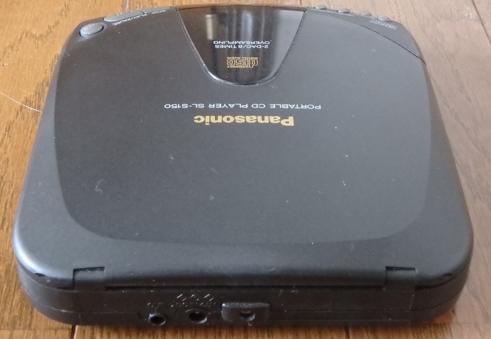 Panasonic(パナソニック)ポータブルCDプレーヤーSL-S150動作品中古品