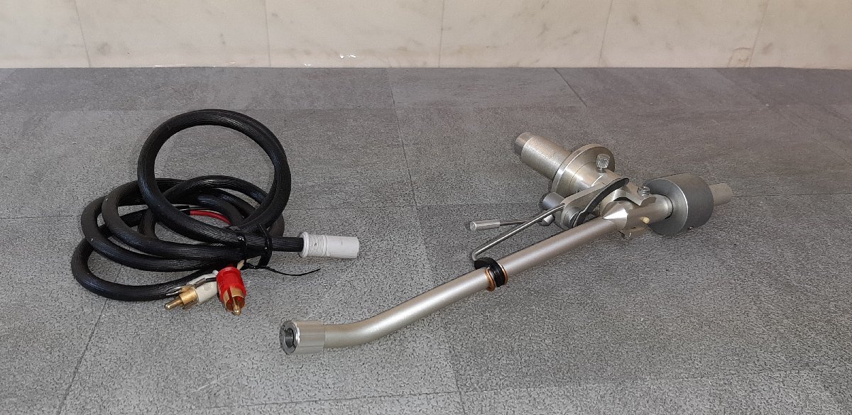 06D33■Fidelity Research　FR-54 トーンアーム フォノケーブル付属■