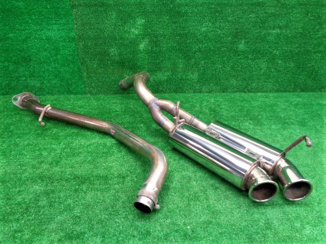 注目! 美品 JB23W ジムニー JB23 社外 5 ZIGEN 5次元 リア 2本出し 