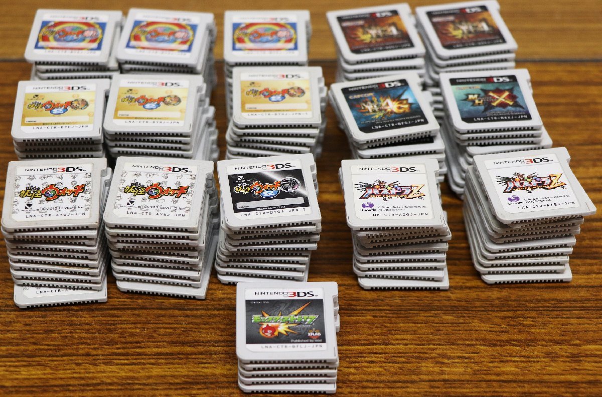 S◇ジャンク品◇3DS 同一タイトル まとめて セット 妖怪ウォッチ 初代 