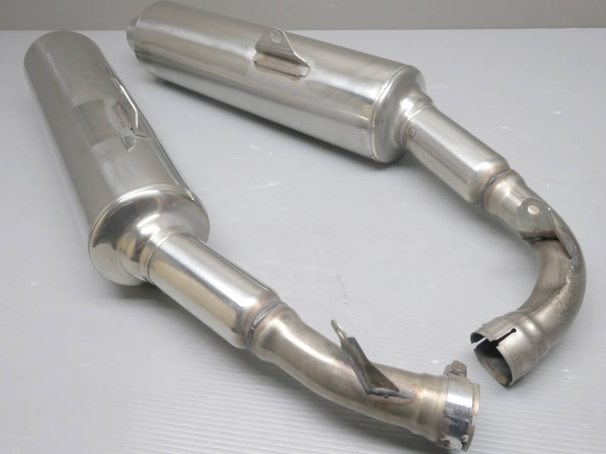 純正マフラー HM MBB E1 VTR1000F 逆車 SC36 ☆VTR1000F SC36 純正 サイレンサー マフラー 左右セット HM MBB K1
