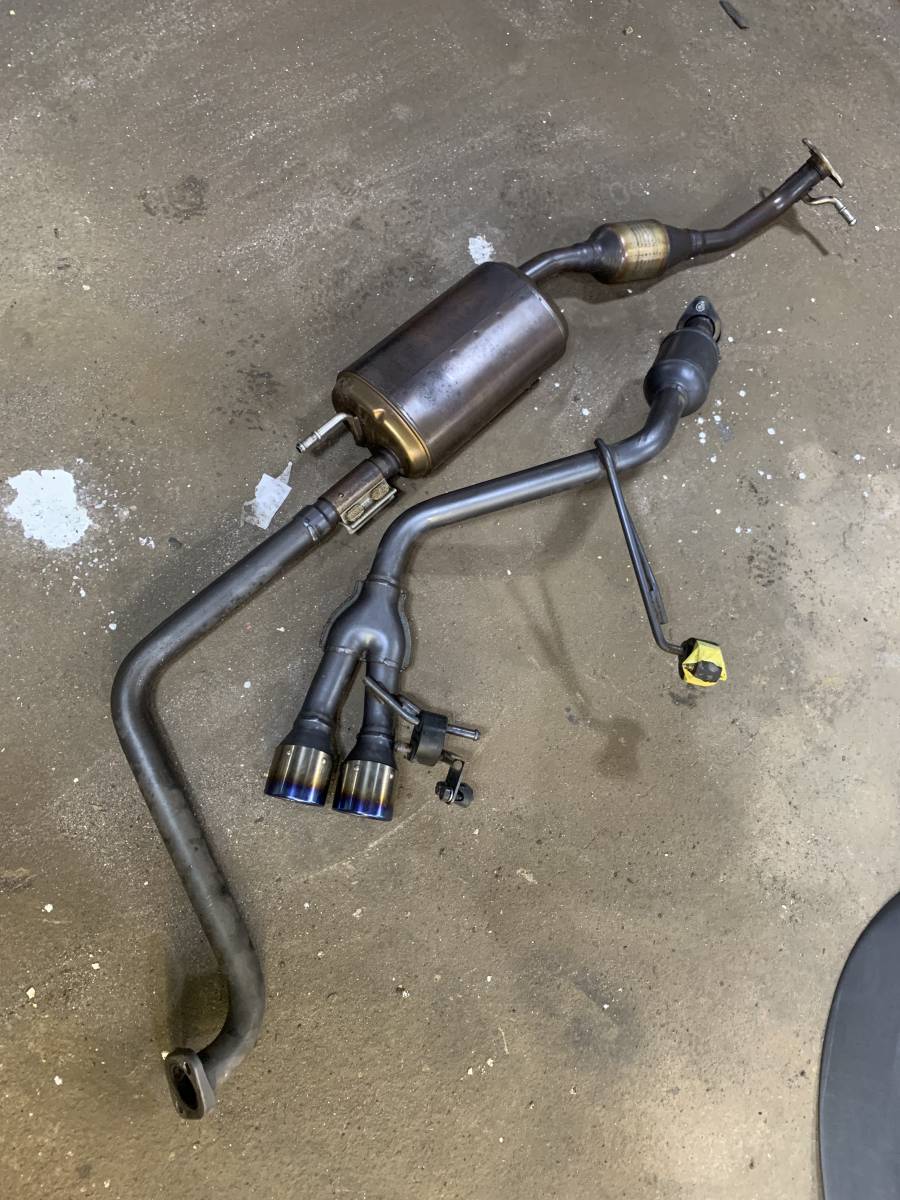 アルトワークス ステンレスマフラー HKS COOL STYLE 美品 2WD R06A  