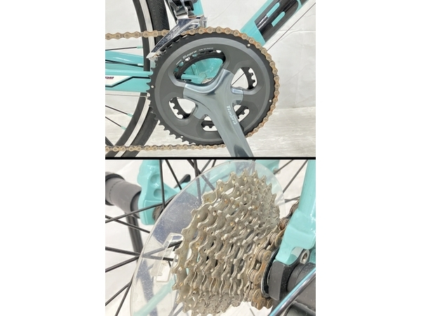 Bianchi ENGINEERED ALU HYDRO TRIPLE BUTTED 6000 ロードバイク 44cm