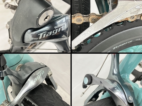 Bianchi ENGINEERED ALU HYDRO TRIPLE BUTTED 6000 ロードバイク 44cm