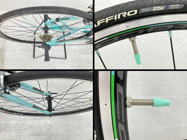 Bianchi ENGINEERED ALU HYDRO TRIPLE BUTTED 6000 ロードバイク 44cm
