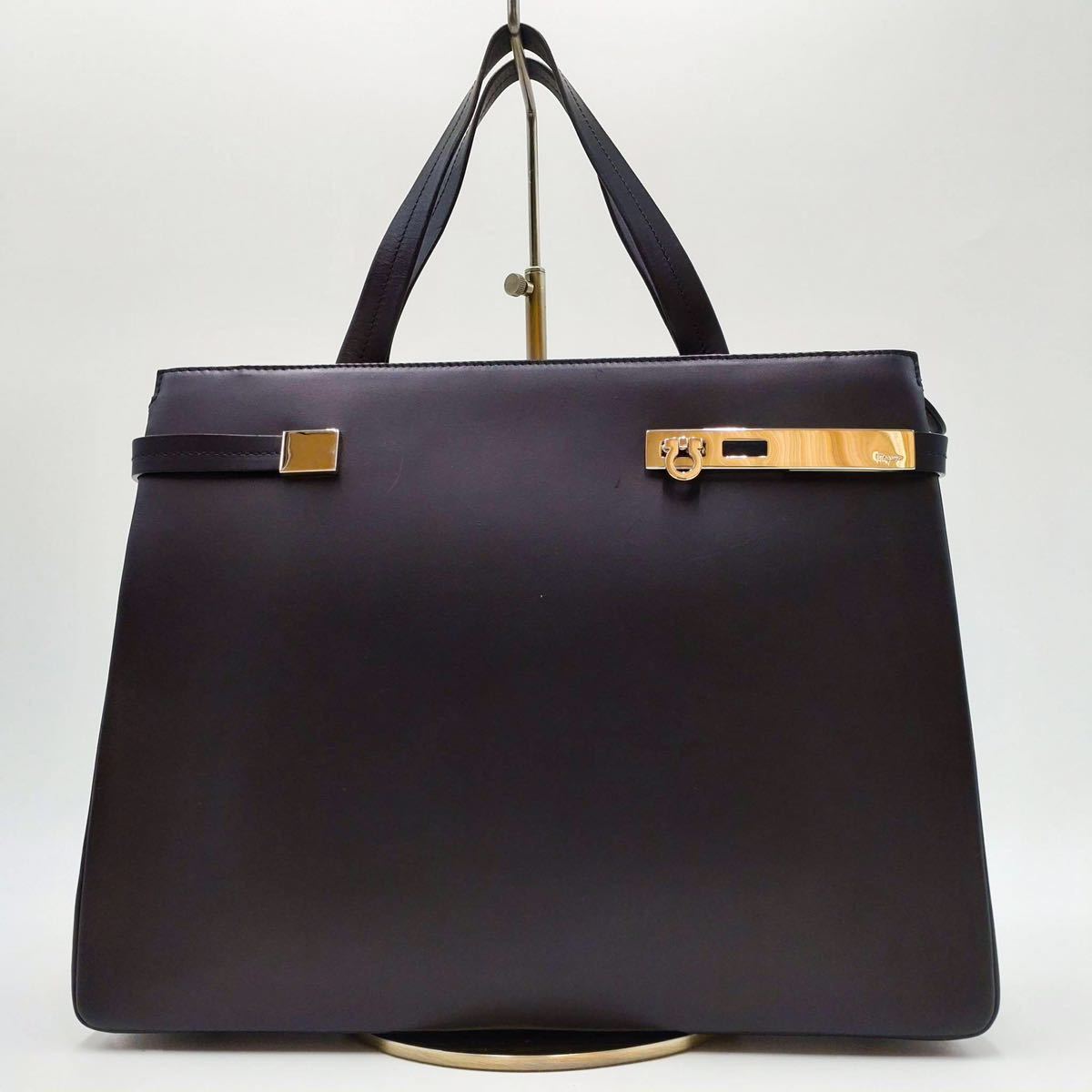 未使用級○Salvatore Ferragamo フェラガモ メンズ ビジネス 