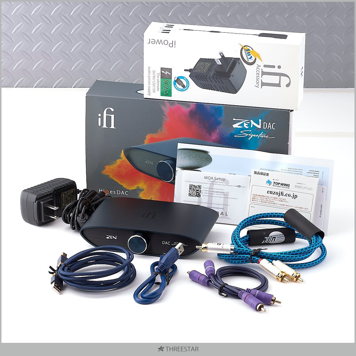 iFi Audio ZEN DAC V2 エレコム AVケーブル(1.0m)付き iFi Audio ZEN DAC V2 エレコム AVケーブル(1.0m)付き