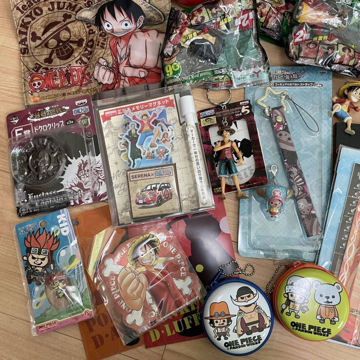 ワンピース グッズ 大量セット まとめ売り フィギュア クリアファイル 