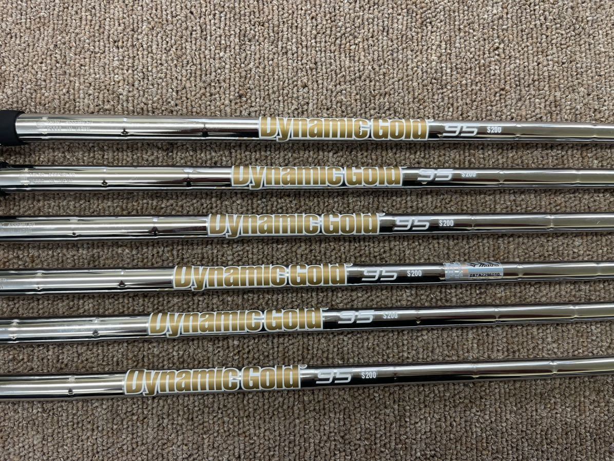 ☆Mizuno Pro 225☆DG95☆S200☆5～P☆6本☆ Mizuno