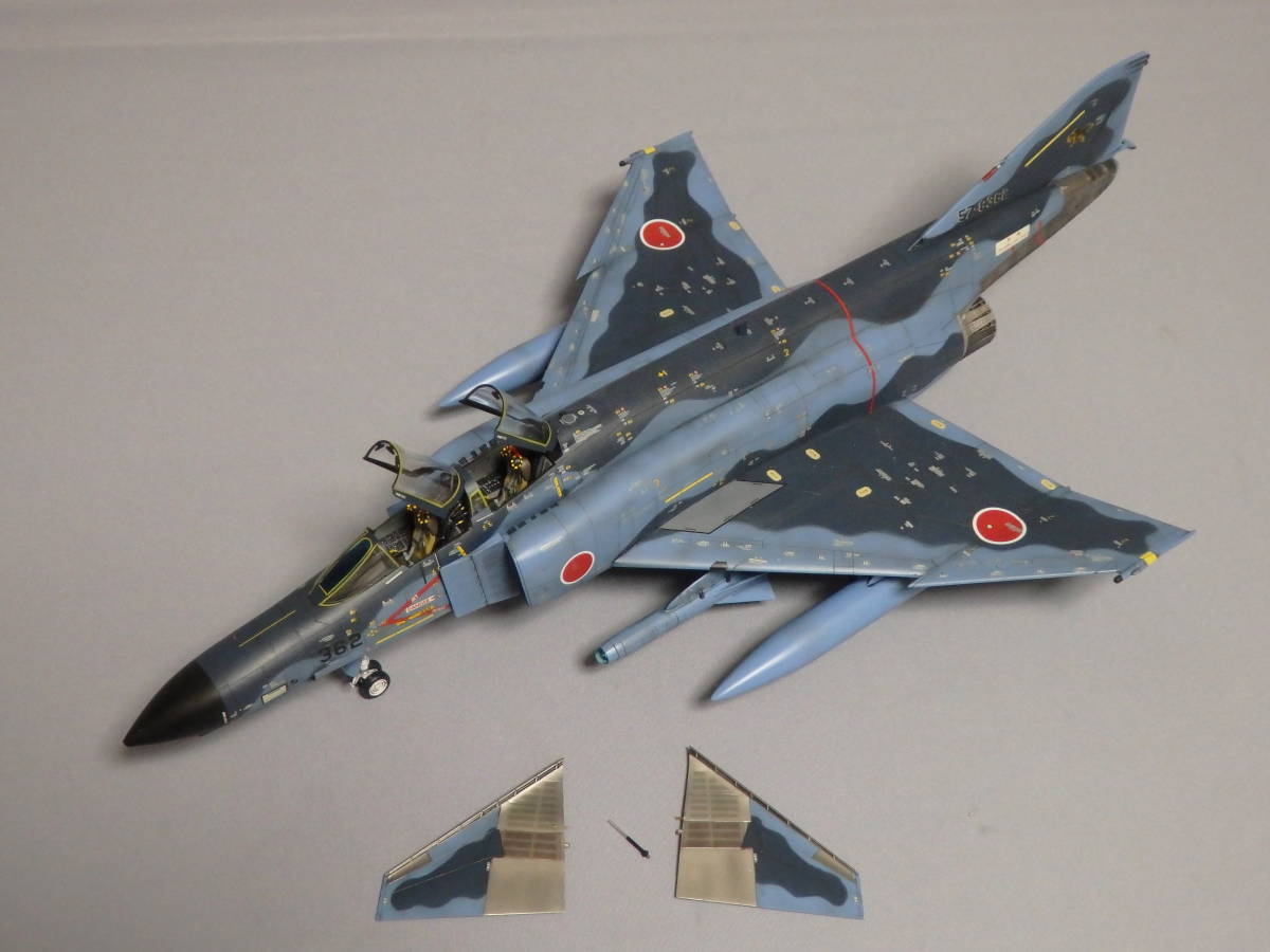 1/48 F-4EJ改 ASM-2装備 洋上迷彩 第6航空団第8飛行隊 三沢基地 塗装済 