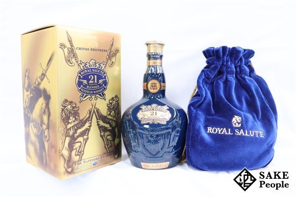 ロイヤルサルート 【未開封古酒】ロイヤルサルート21年 青ボトル 700ml