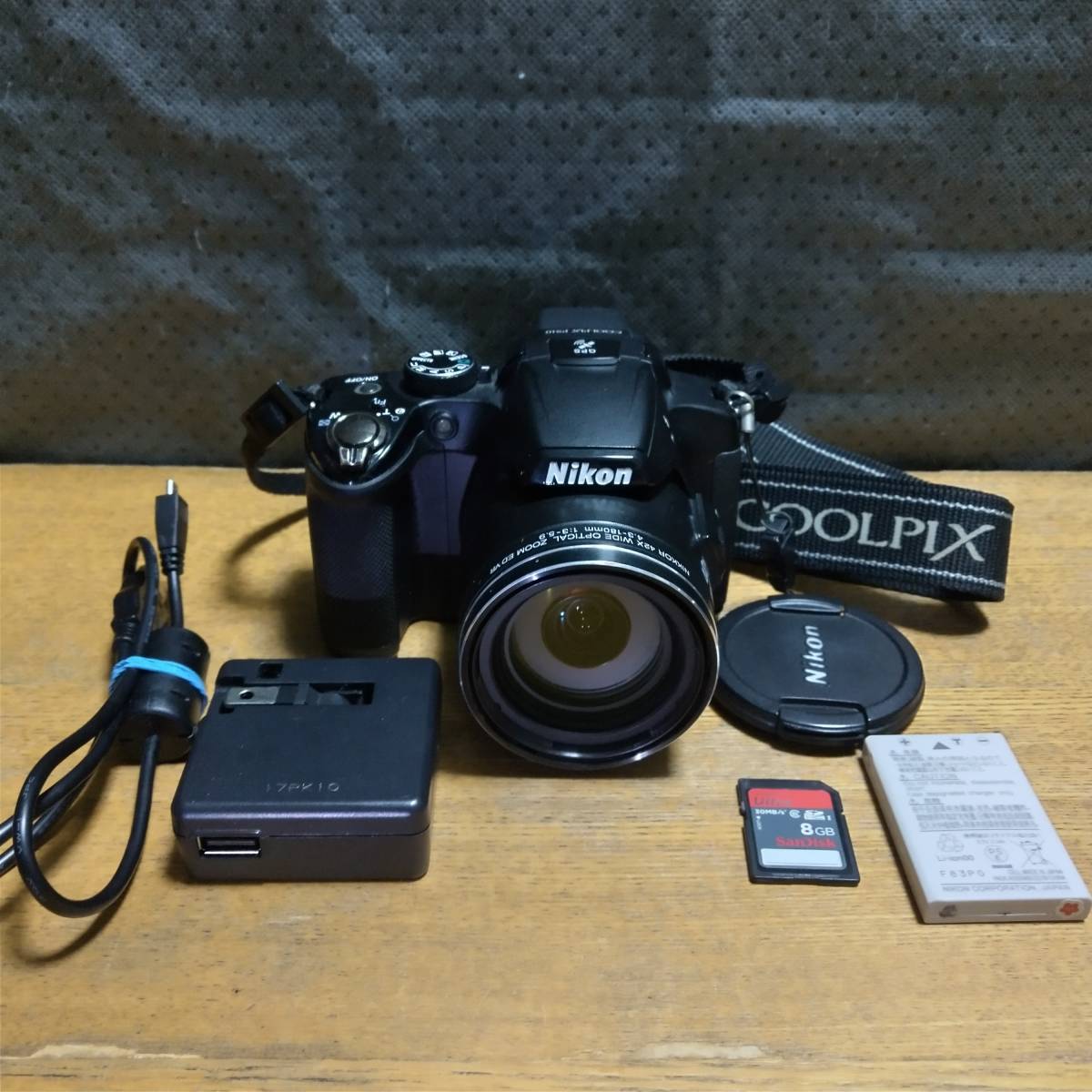 良品中古】☆Nikon クールピクス P510 コンパクトデジタルカメラ 光学 