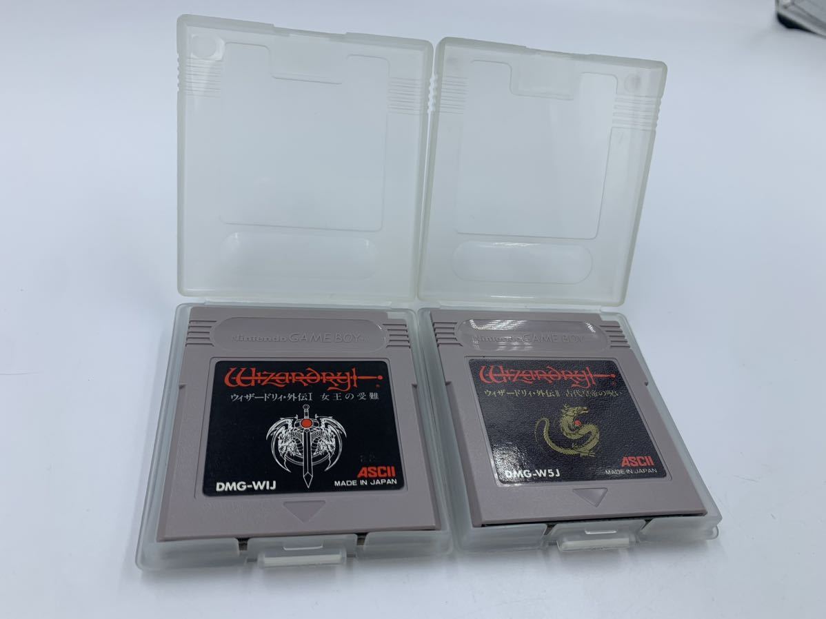 レア 希少 動作品 ゲームボーイ ウィザードリィ外伝 Ⅰ 女王の受難 