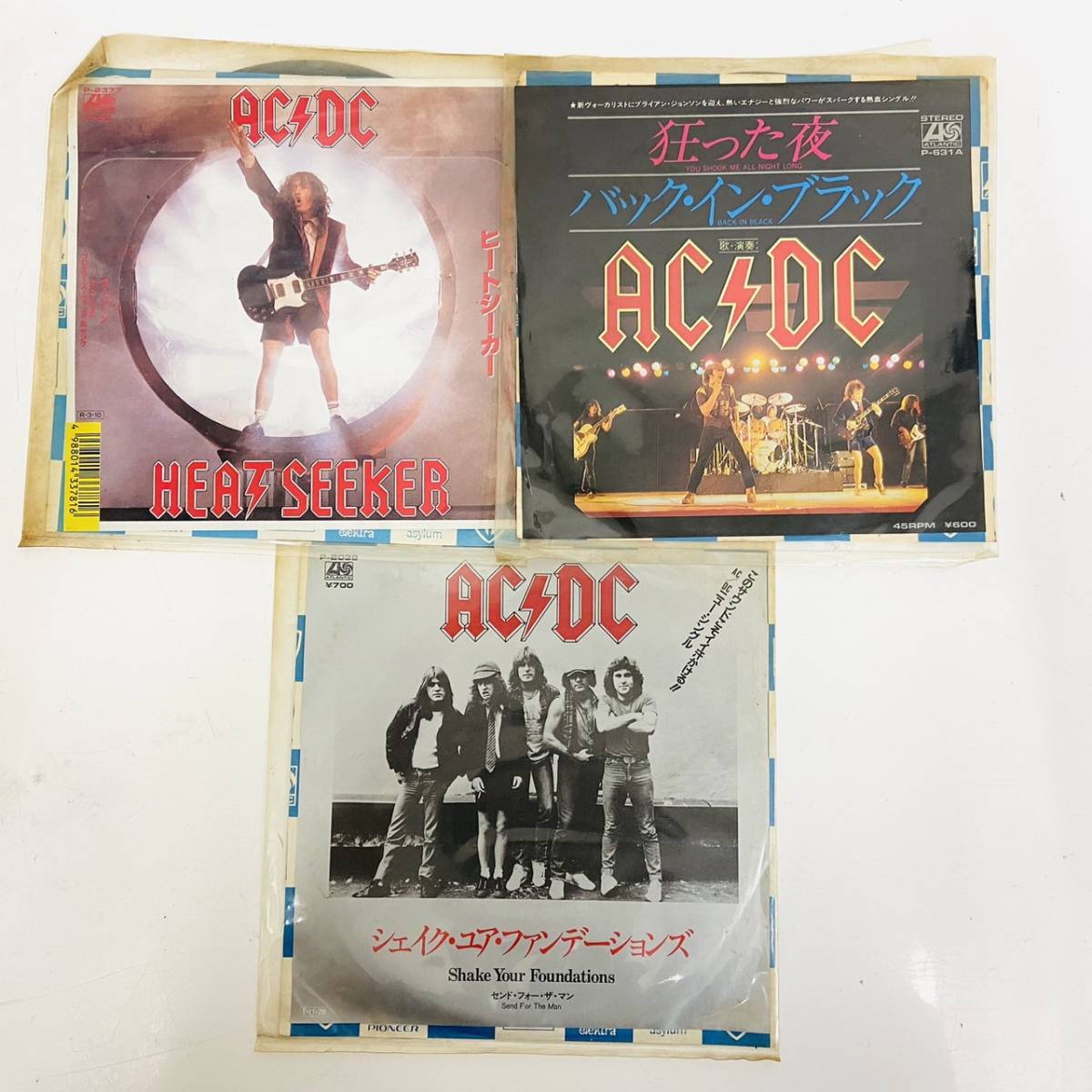 USEDまとめ】 AC/DC EP盤 7枚 7INC 7インチ レコード ロック(AC/DC