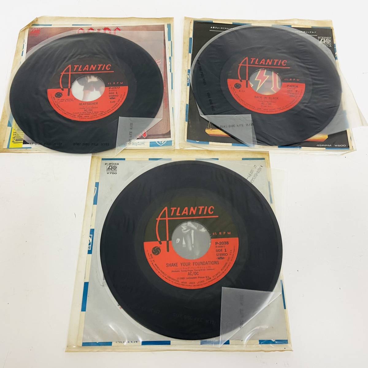USEDまとめ】 AC/DC EP盤 7枚 7INC 7インチ レコード ロック(AC/DC 