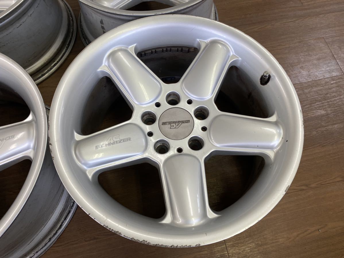 希少 当時物4本 AC SCHNITZER 17インチ8.5J +13 pcd120 BMW AC 