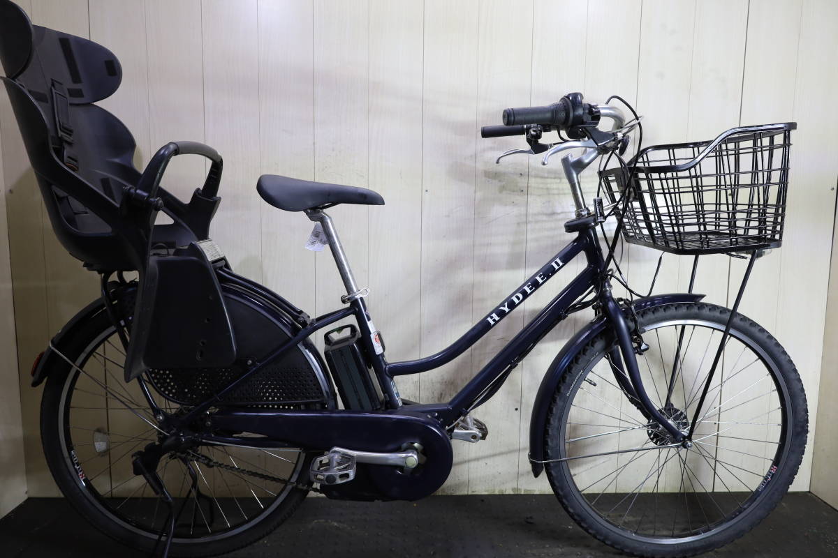 現行美品！ブリヂストン ハイディツー HY685C 26インチ リチウム 8.7AH 