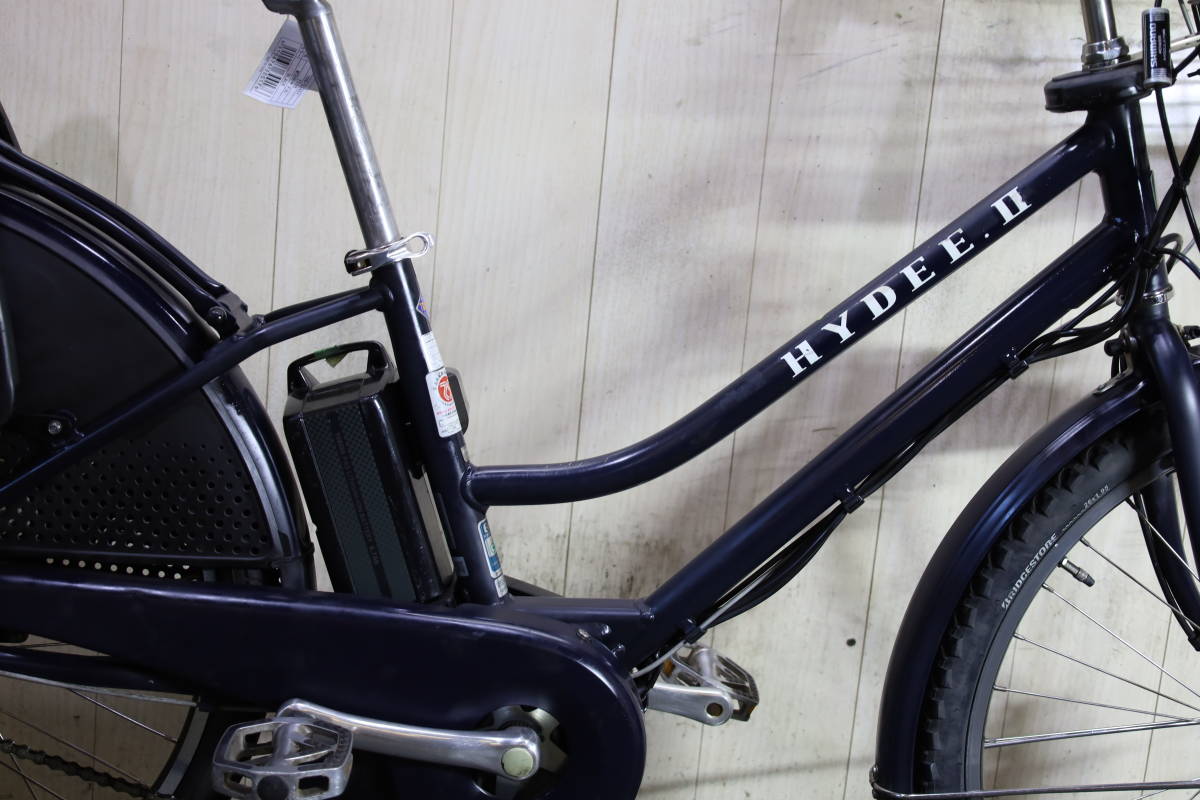 現行美品！ブリヂストン ハイディツー HY685C 26インチ リチウム 8.7AH 