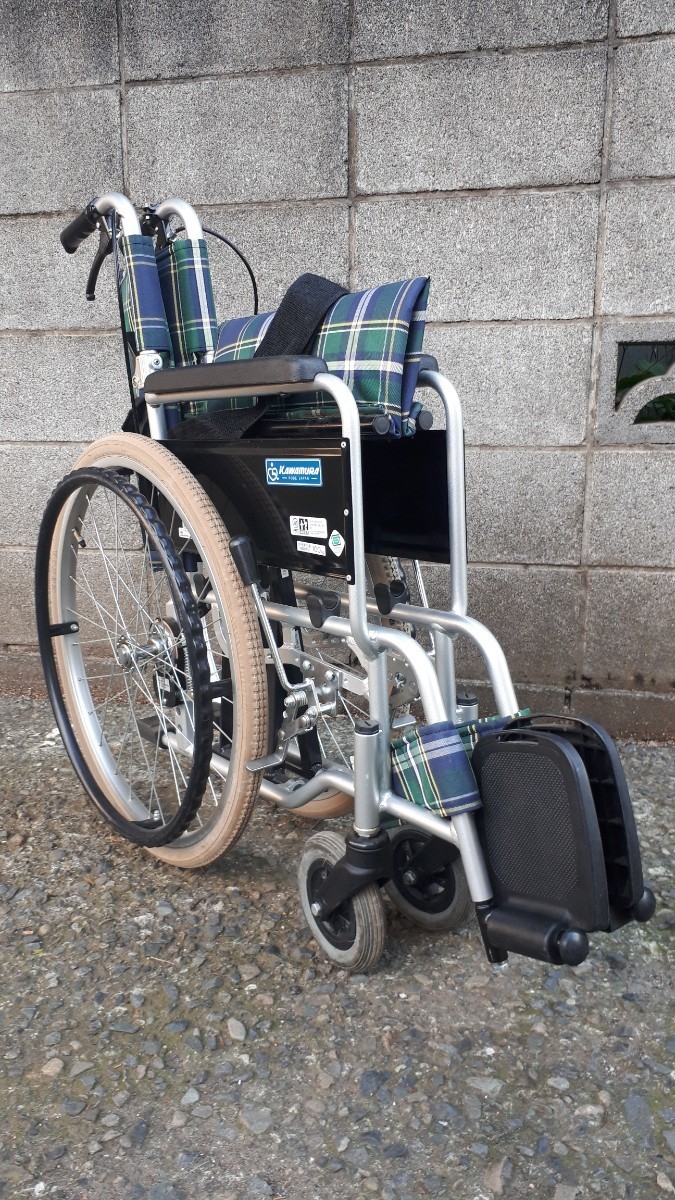 自走用 車いす 折りたたみ式 カワムラ 車椅子 ホイールチェア KAWAMURA 