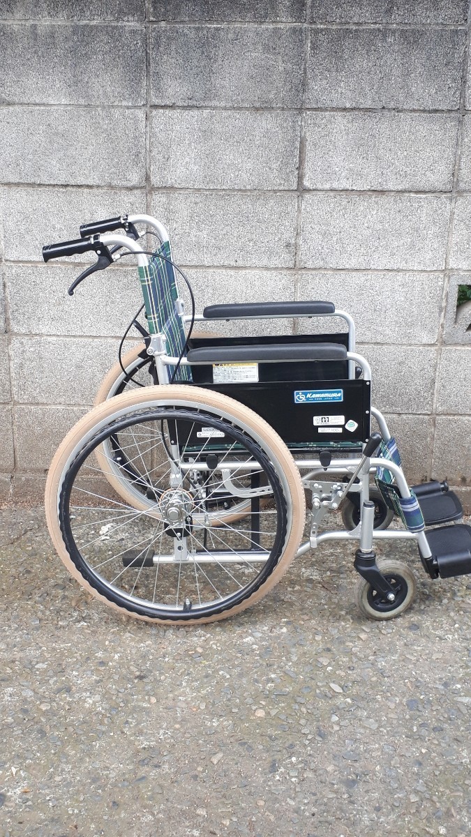 自走用 車いす 折りたたみ式 カワムラ 車椅子 ホイールチェア KAWAMURA 