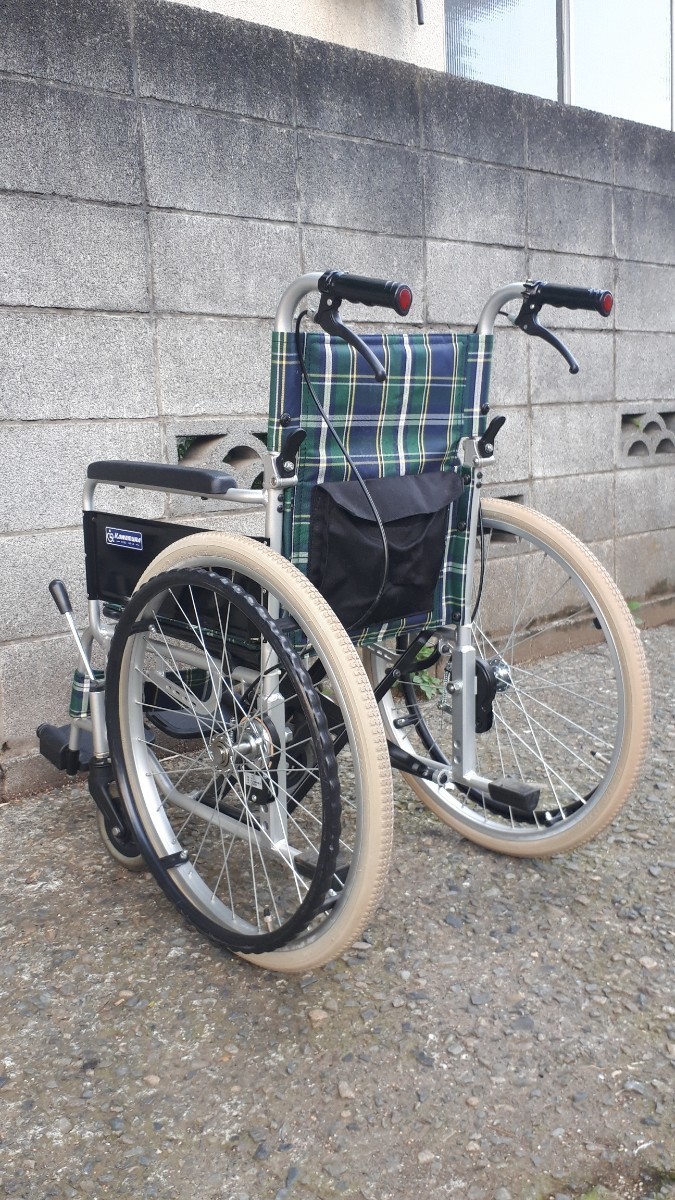 自走用 車いす 折りたたみ式 カワムラ 車椅子 ホイールチェア KAWAMURA 
