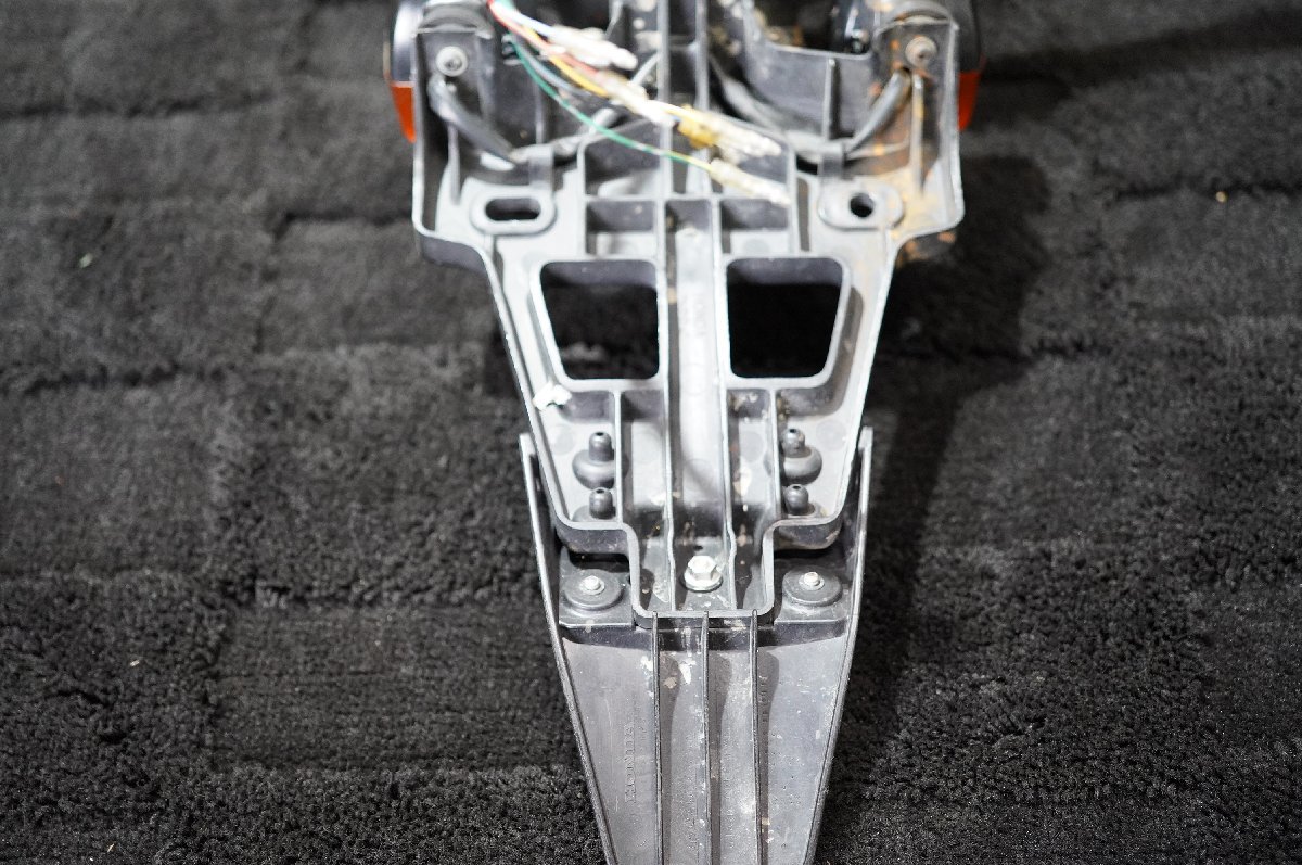 NSR50 AC10☆テールランプ リアフェンダー XR100用？ 自作ステー付☆検