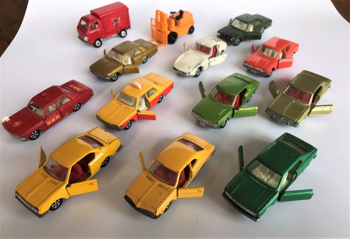 トミカ ミニカー 1970年代 当時もの まとめ 13台 ビンテージ