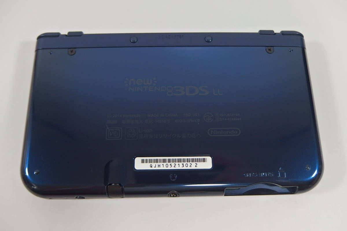 ◇Nintendo 任天堂 Newニンテンドー3DS LL 本体 メタリックブルー