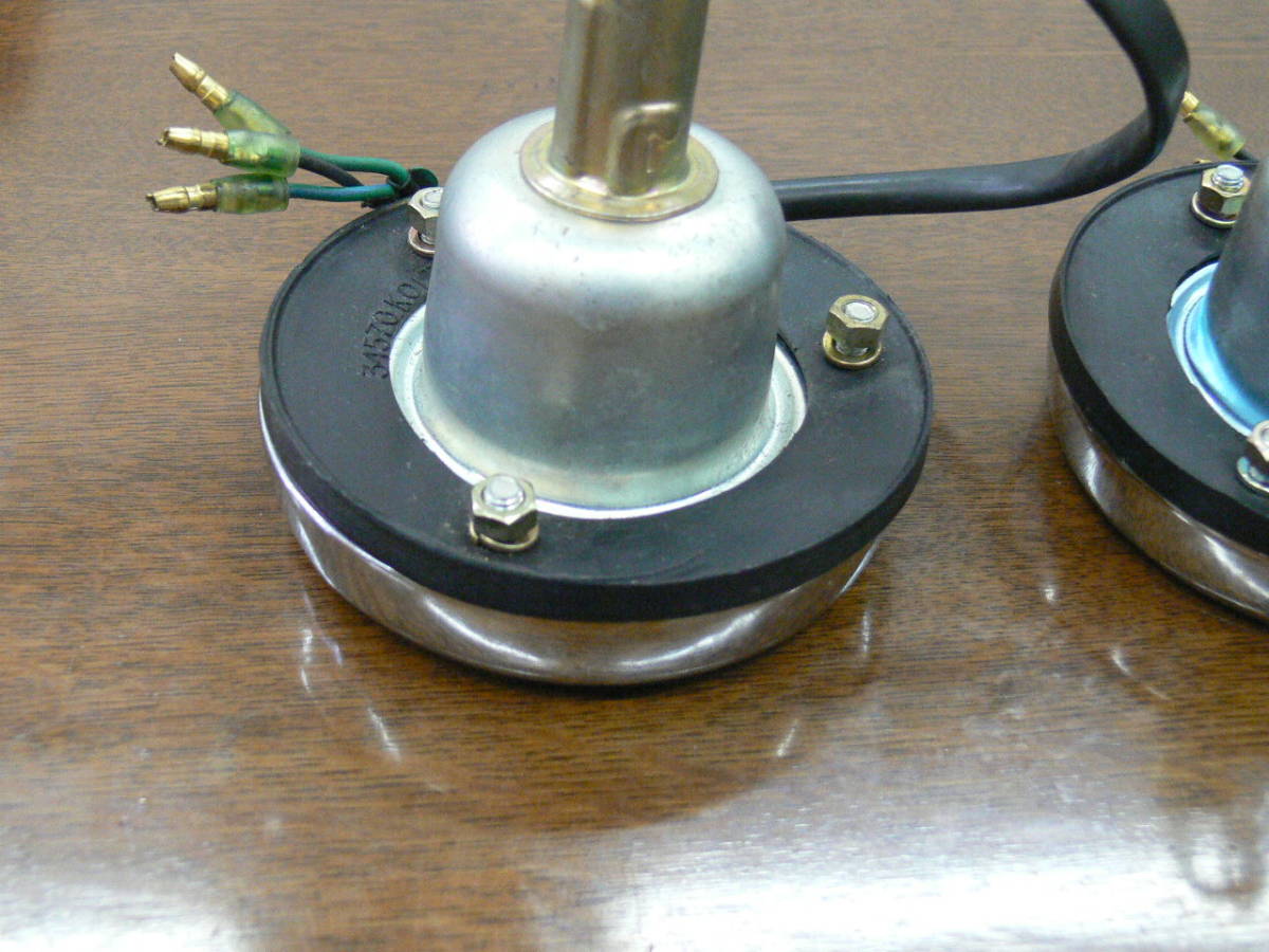 DATSUN SR311 フロントコンビネーションランプ ウインカー 2個セット 26120-12900 クリアレンズ SP311 SP310 parking & Turn Signal Lamp ダットサン フェアレディSR311 SR311 ディストリビュータ SR311（1968年）｜SOHCが際立つ国産 テールランプアッシー2個