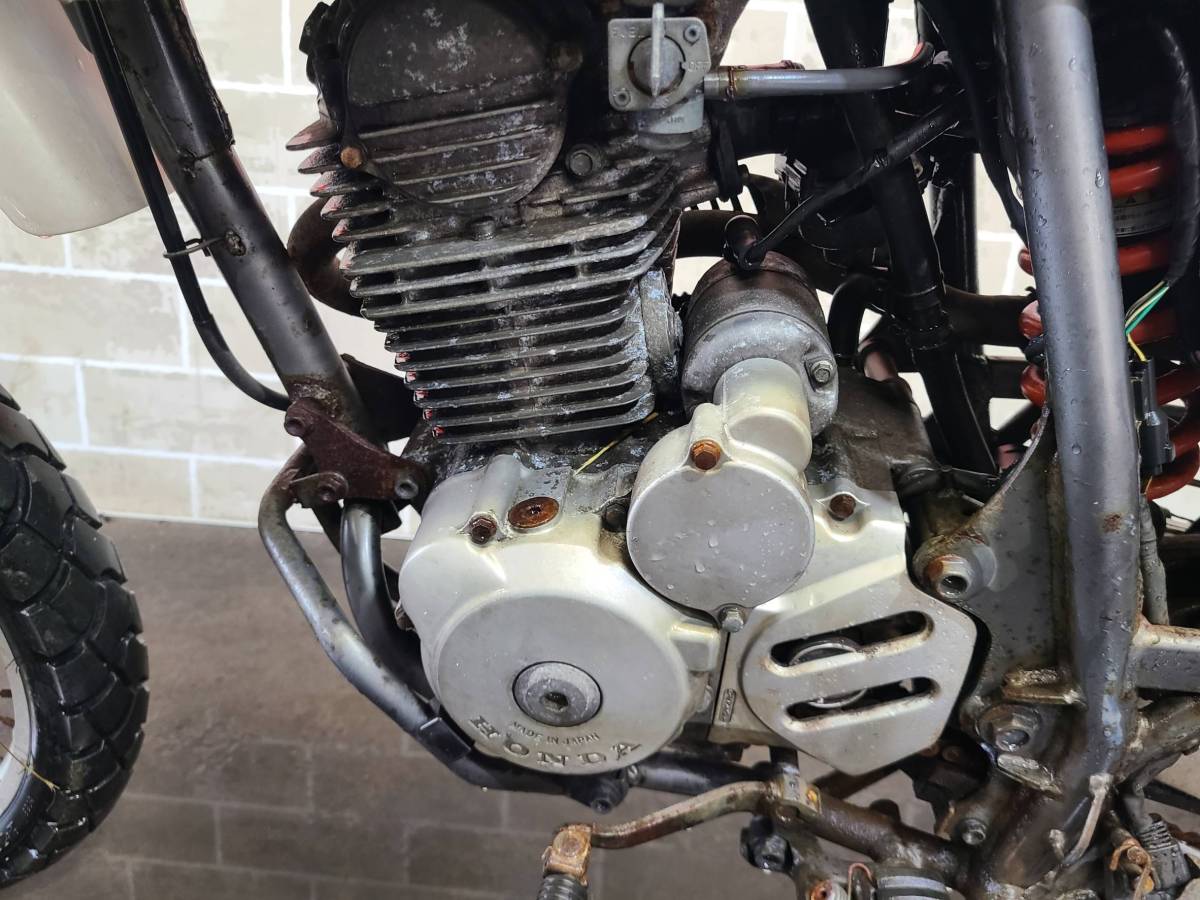 XLR125R ホンダ JD16 HONDA 林道 場内走行確認済み 販売証明書