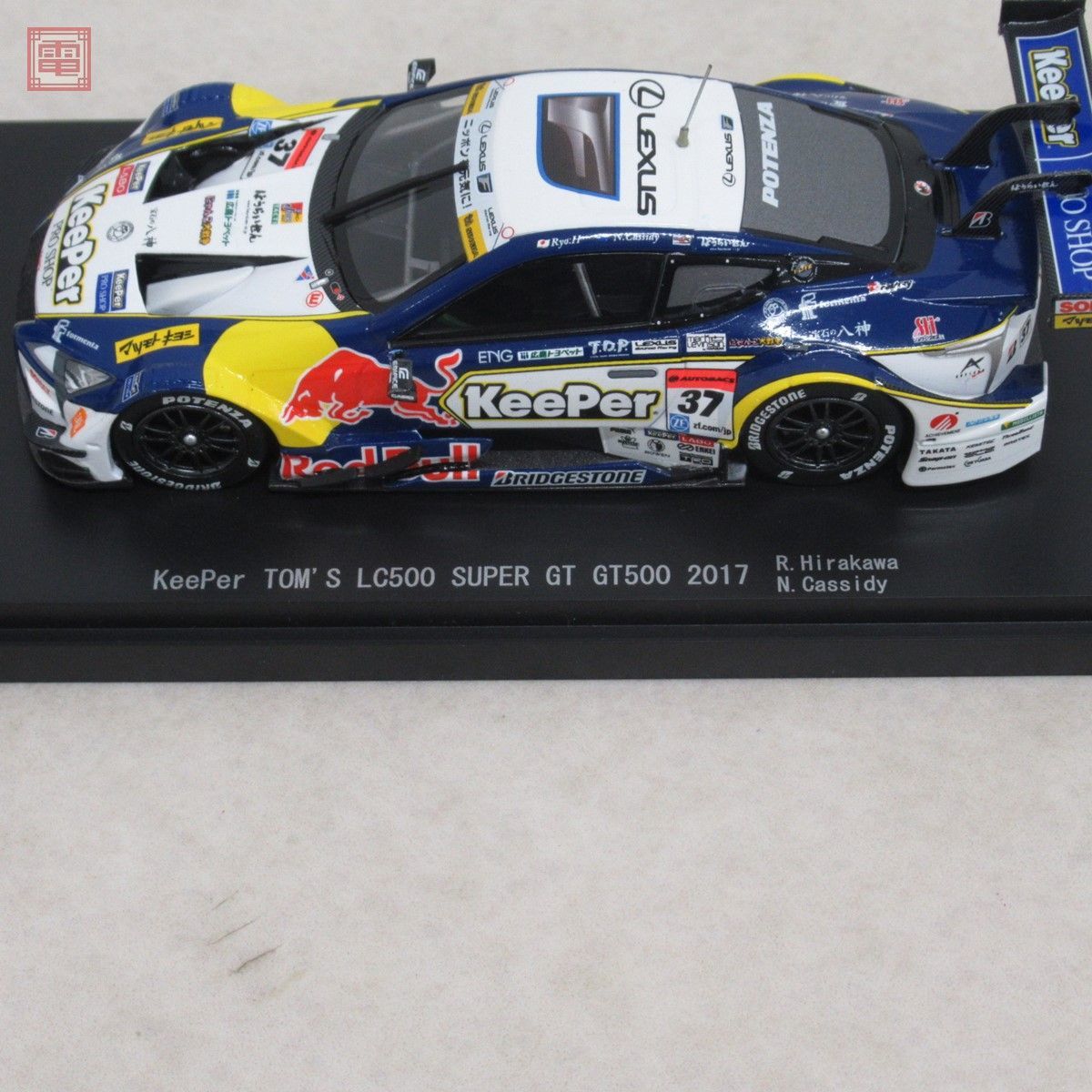 エブロ 1/43 キーパートムス LC500 #37 スーパーGT GT500 2017 45520 EBBRO KeePer TOM’S【10