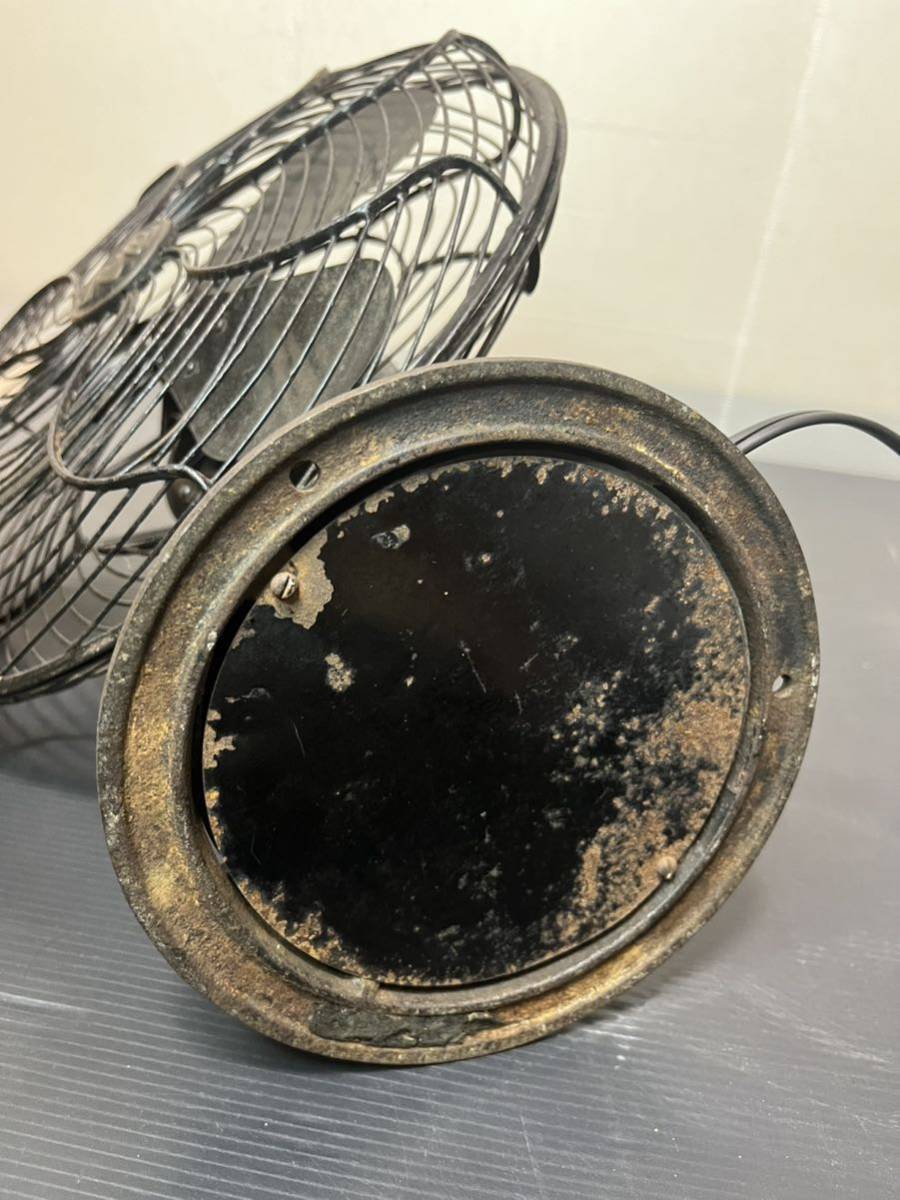 芝浦 扇風機 昭和レトロ アンティーク レトロ扇風機 芝浦製作所 難あり