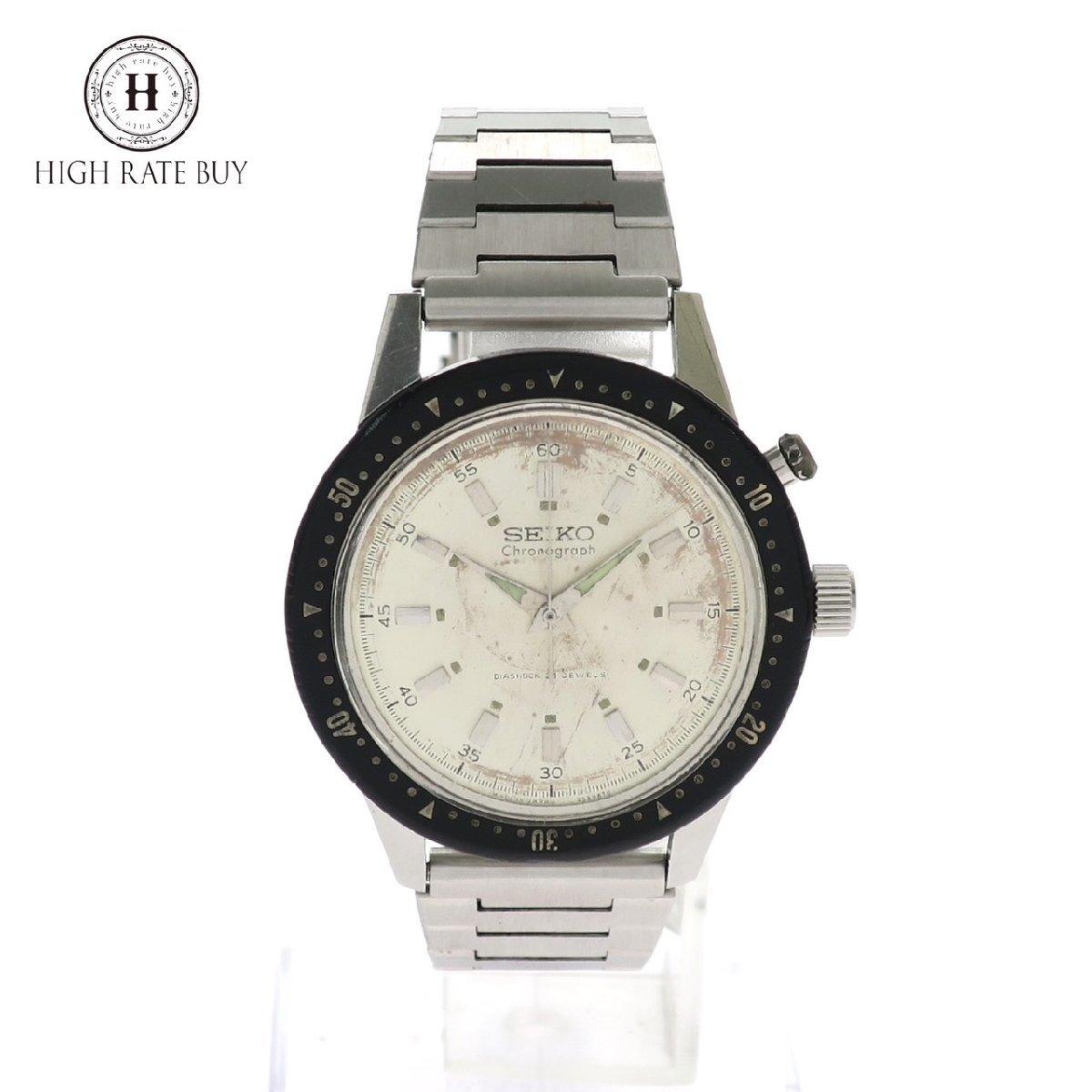 SEIKO CROWN DIASHOCK 21 JEWELS J14091 セイコー クラウン ダイア 