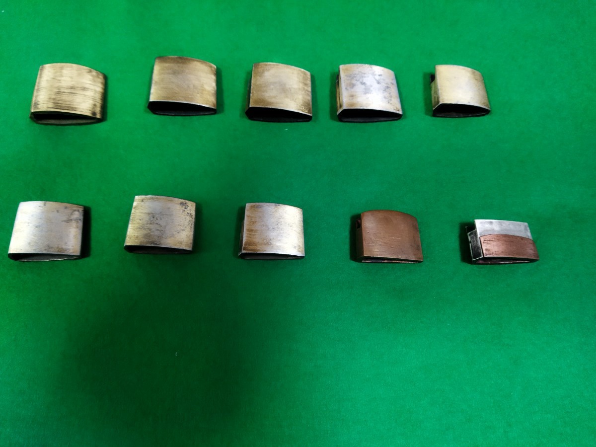 刀装具 武具 時代物 銅 銅製 鎺（ハバキ）写真／ホームメイト 刀の