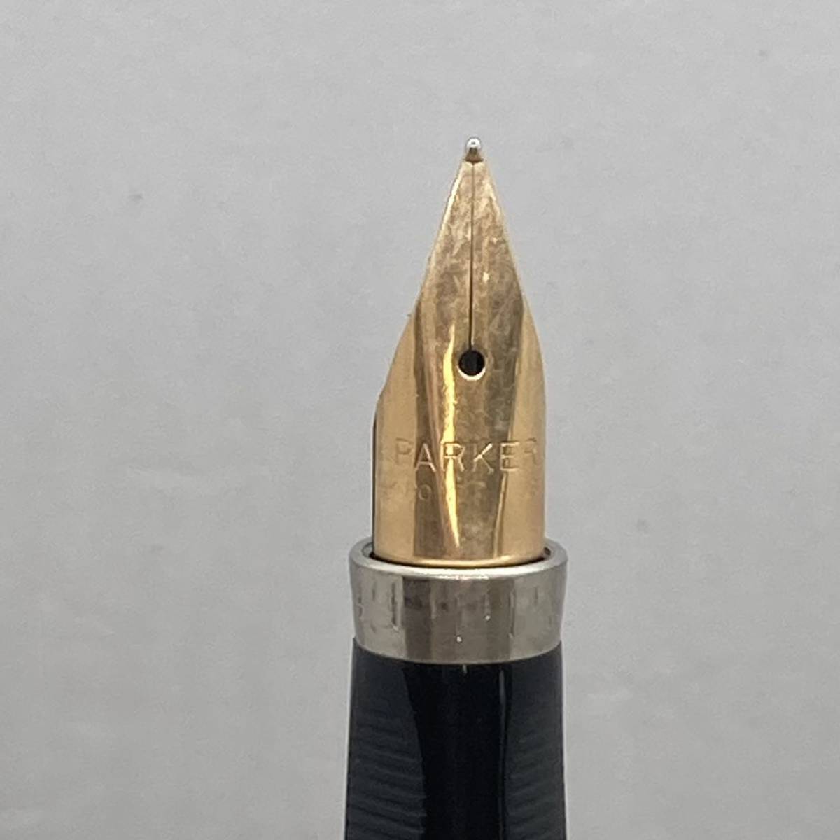 PILOT》万年筆 STERLING SILVER ペン先 18K-WG MADE IN JAPAN 格子