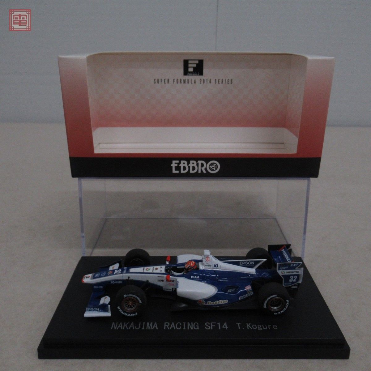 フォーミュラ日本 '00 Wタイトル 限定 2台組 中嶋レーシング EBBRO エブロ 1/43 スーパーフォーミュラ 2014 NAKAJIMA RACING SF14 小暮